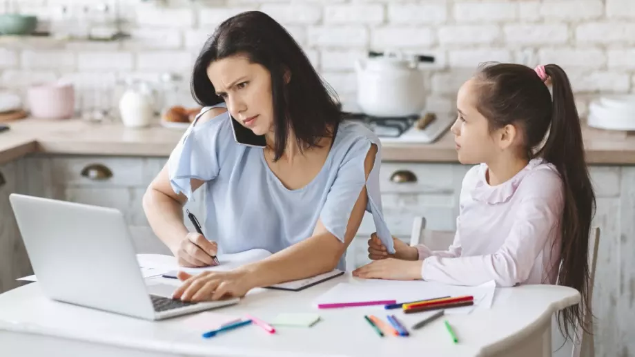 Как да работим успешно от вкъщи, когато семейството е у дома