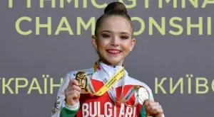 Гимнастичката Стиляна Николова за златния медал: Винаги съм искала да чуя българския химн в моя чест (ВИДЕО)