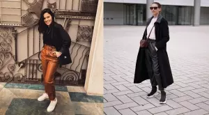 Как да носите кожен панталон, без да изглежда евтино