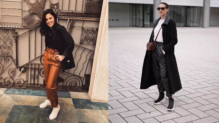 Как да носите кожен панталон, без да изглежда евтино