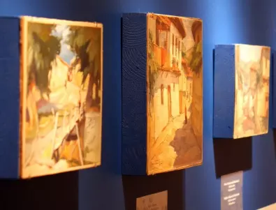 Изложба с картини на Никола Танев в Националната галерия (ВИДЕО)