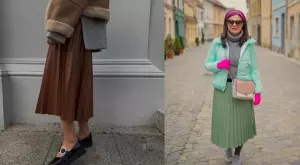 5 идеи как да носите миди пола през зимата