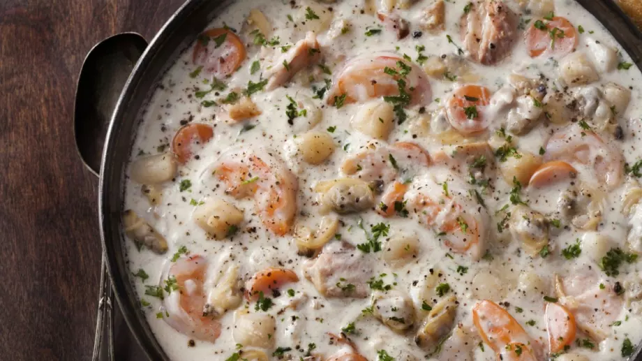 Ароматни скариди на тиган за 10 минути