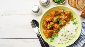 Свински винен кебап