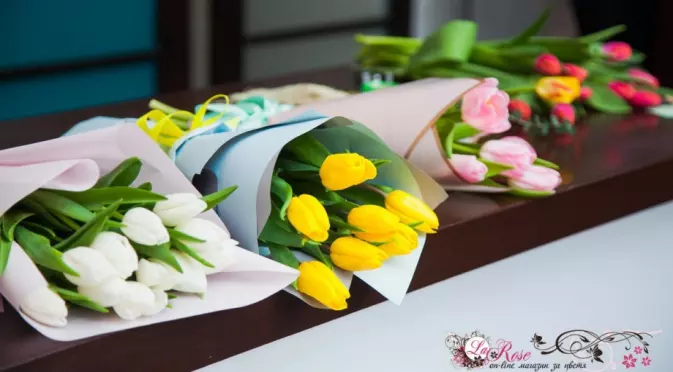 Навременна доставка на цветя от LaRose.bg: за всеки Ваш празник или тържество