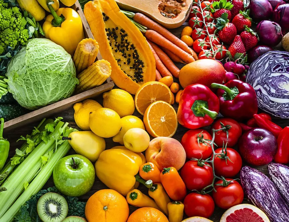 Колко влияят на здравето различните цветове на плодовете и зеленчуците?
