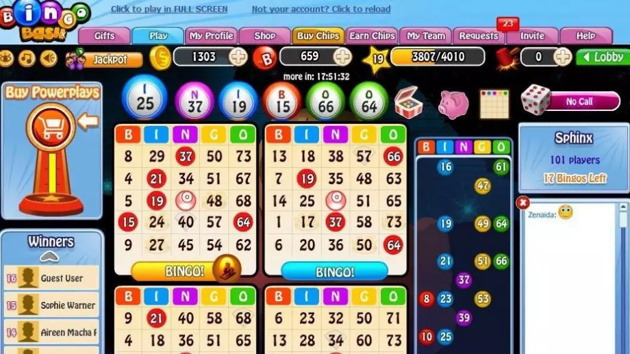 Къде в интернет може да играем бинго онлайн
