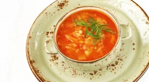 Зелева чорба с праз