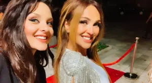 Глория и бившият ѝ мъж се събраха заради внучката си (СНИМКИ + ВИДЕО)