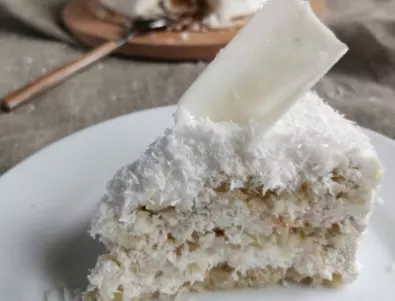 Неустоима кокосова торта БЕЗ брашно -ето как у дома