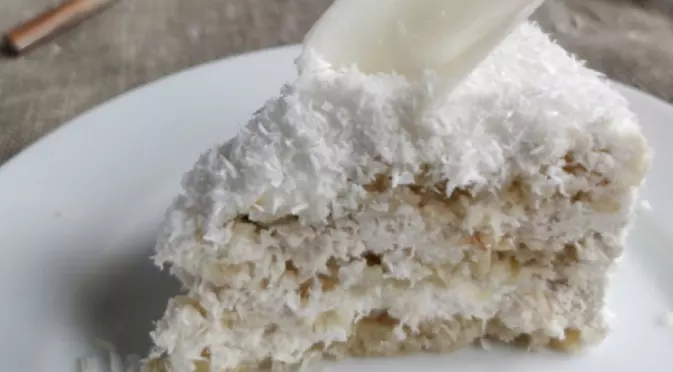 Неустоима кокосова торта БЕЗ брашно -ето как у дома
