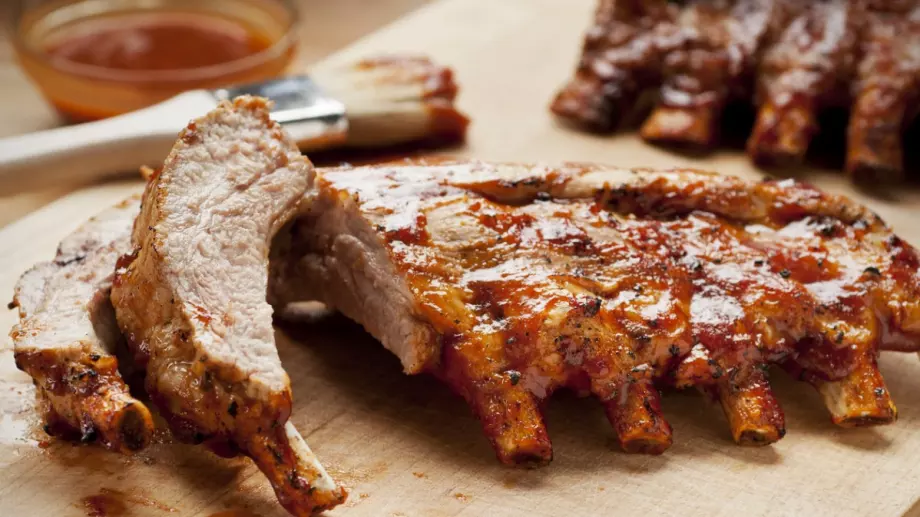 Печени ребърца на фурна