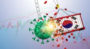За първи път от 22 години: Корейската икономика се сви