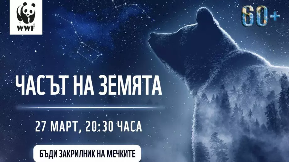 Часът на Земята 2021: Да се погрижим за мечките 