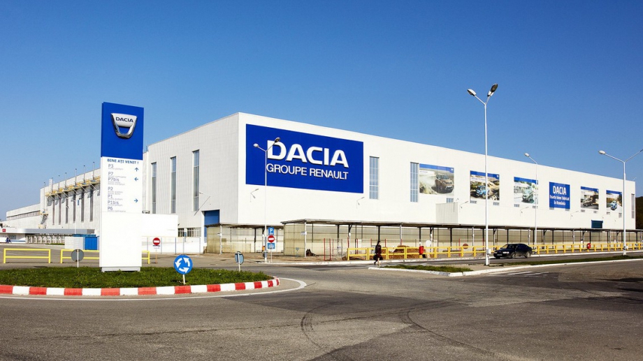 Румънската автомобилна компания Dacia ще спре производство за 7 дни