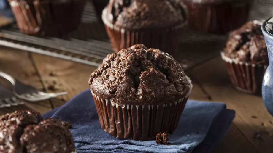 Мъфини с двоен шоколад - безумно вкусни