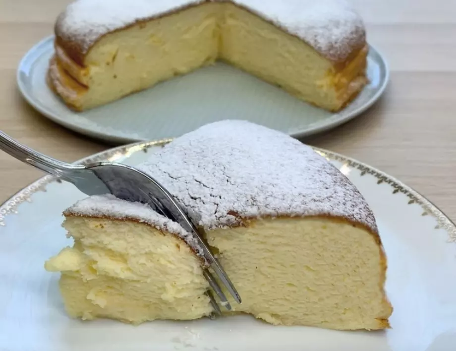 Тортата с кисело мляко БЕЗ БРАШНО, от която няма да надебелеете