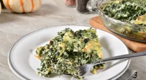 Запечен спанак със сирене