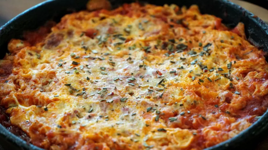 Запеканка с пилешки гърди