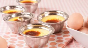 Кето крем карамел