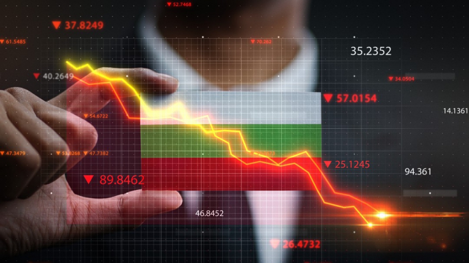 Икономиката на България записва спад на годишна база през първото