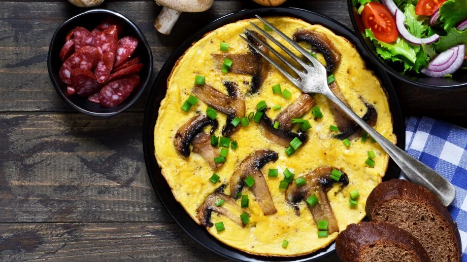 Омлет с гъби