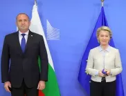 В телефонен разговор с президента: Урсула фон дер Лайен е потвърдила подкрепата си за България за Шенген
