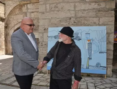 Чавдар Петров с уникална изложба пред Стамбол капия във Видин