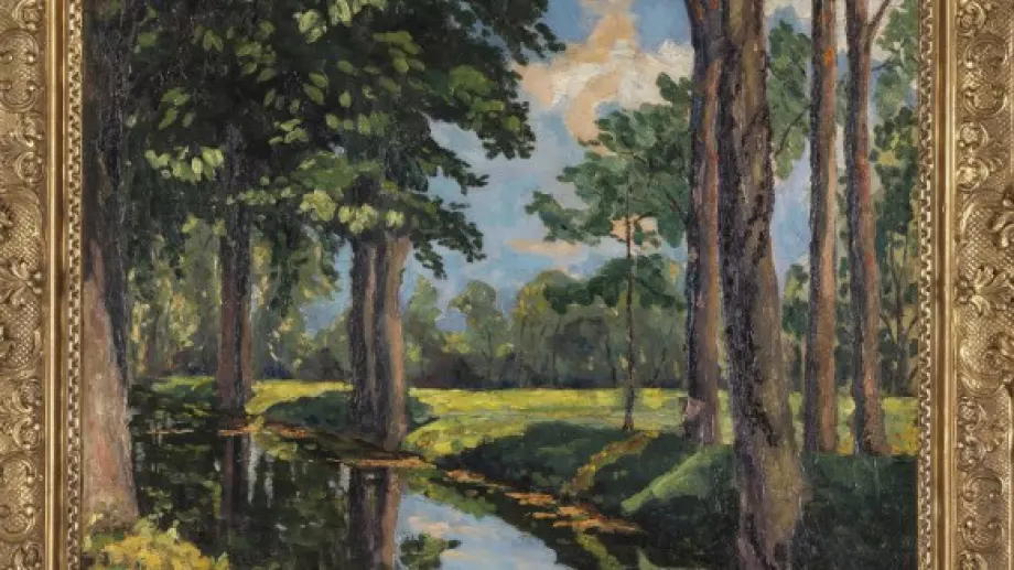 Продадоха картина, рисувана от Чърчил, за 1.8 млн. долара 