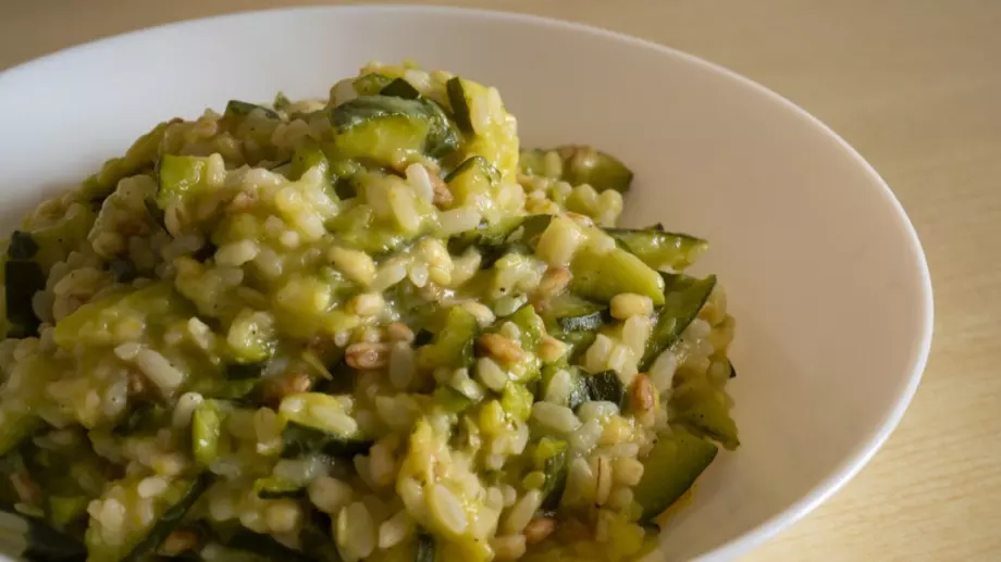 Ориз с тиквички по италианска рецепта