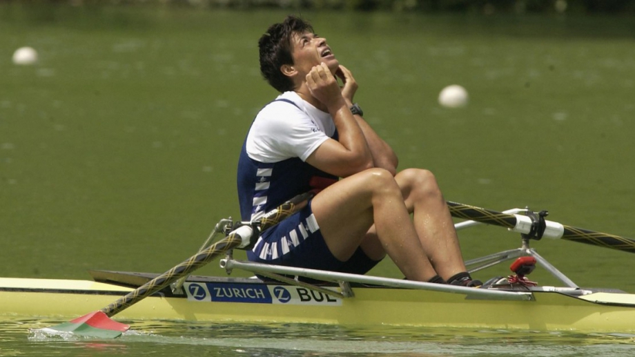 Румяна Нейкова която грабна златния медал по гребане на в