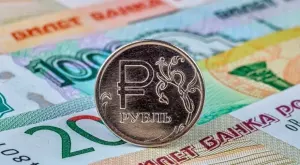 Руската рубла с голям спад спрямо долара