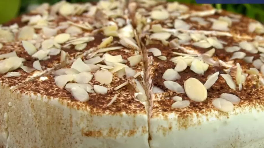 Бананова торта с маскарпоне