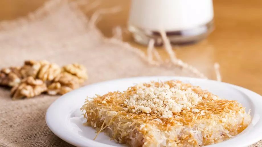 Няма толкова вкусен кадаиф с прясно мляко