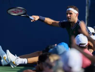 Григор Димитров тръгна с класическа победа на US Open