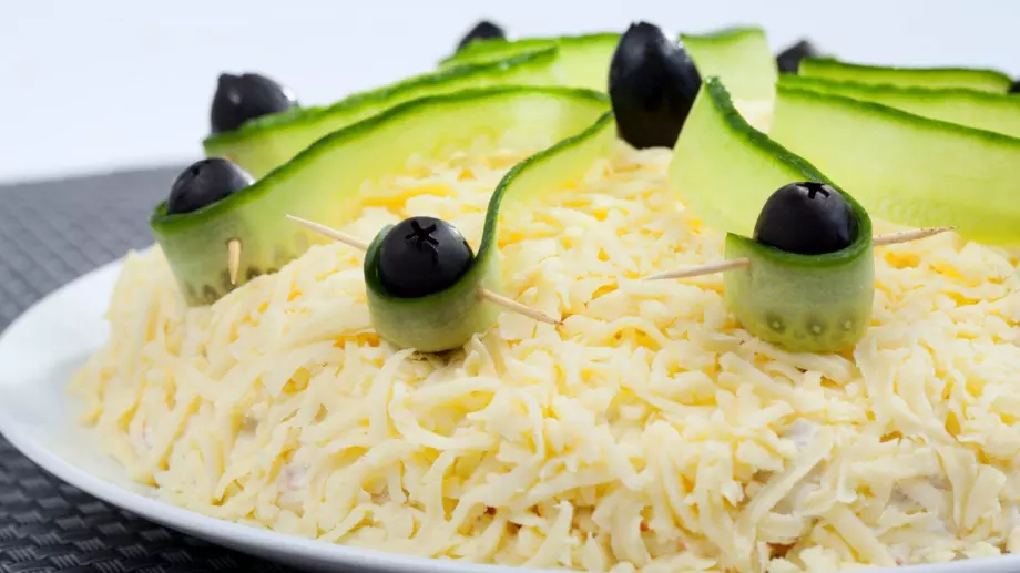 Солена палачинкова торта   