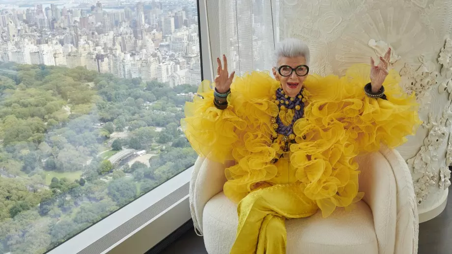 100-годишната модна икона Айрис Апфел и H&M с обща колекция