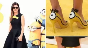 Най-екстравагантните обувки, разхождани по червения килим