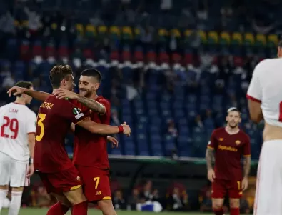 ЦСКА се бори до края, но загуби от Рома в Лига на конференциите