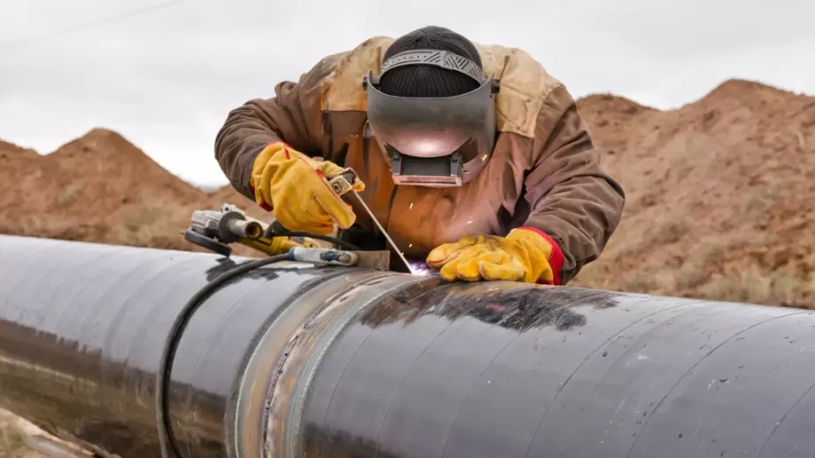 Интерконекторът с Гърция вече е свързан с азерския газ