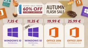 Вземете Windows 10 само за €7,35 от есенните продажби на GoDeal24.com