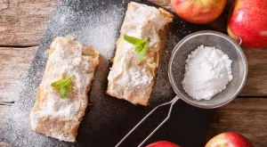 Божествен щрудел с готови кори