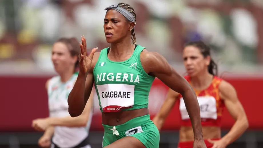 Звезда на Нигерия, която напусна Олимпиадата в Токио, бе хваната с хормон на растежа