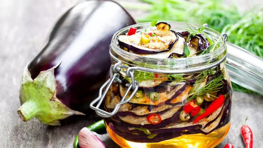 Жестока рецепта за маринован патладжан на скара