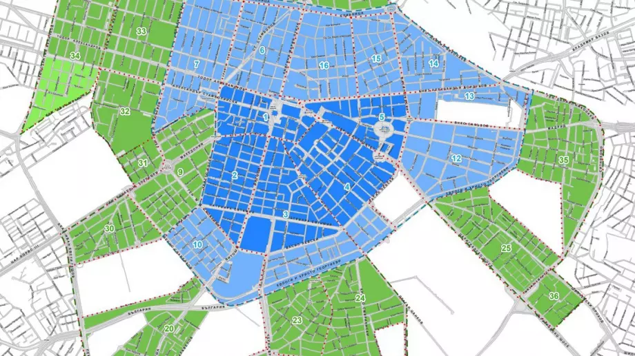 Скоро: Разширена синя зона и нови правила за паркирането в София