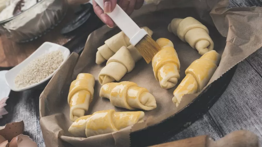 Вкусни кифлички с шоколад   