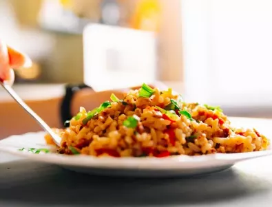 Ориз със зеленчуци по специална рецепта