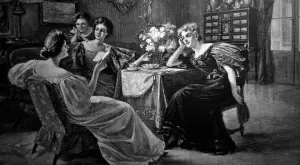 Как жените от 19 век са обработвали снимките си