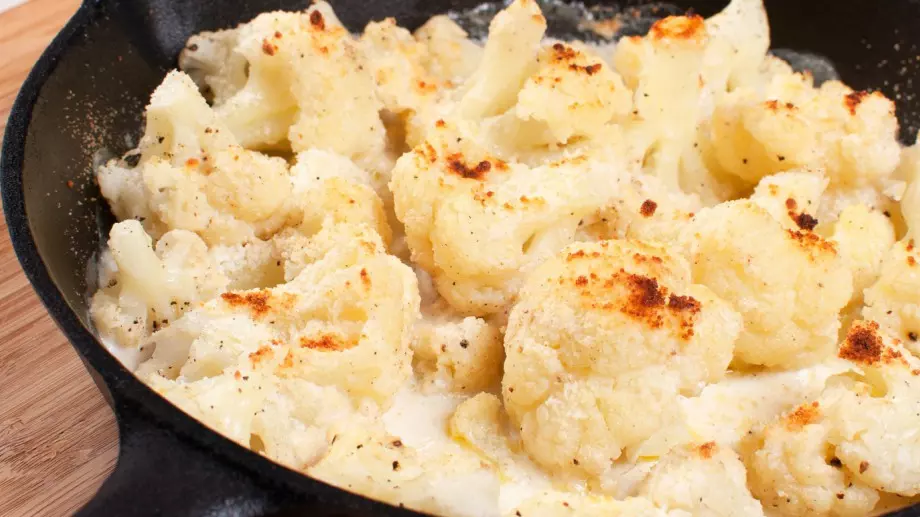 Карфиол с бял сос