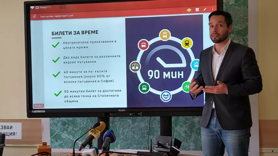 Градският транспорт в София да се таксува по нов начин, предлагат от "Спаси София"